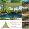 Patio Cover Shade Canopy Camping Sail Awning Sail Sunscreen Shelter Triangle Cover